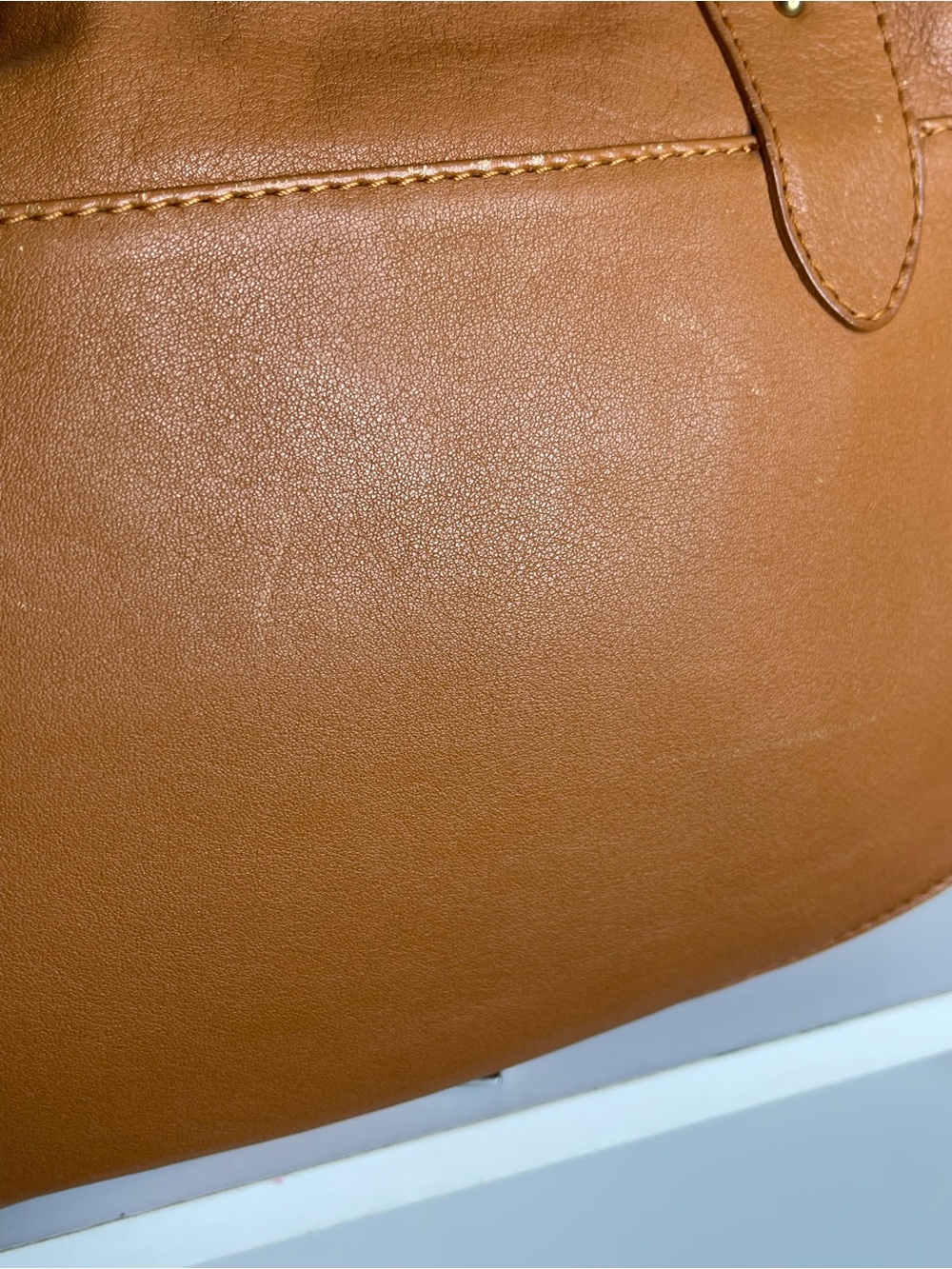 See By Chloe Cognac Brown Leather Tassel Saddle Shoulder Bag - Picture 6 of 16